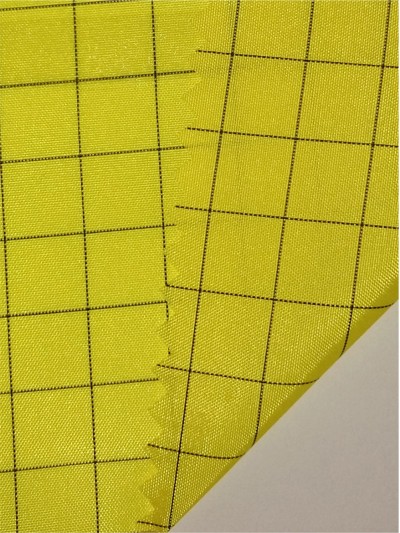 XA-GDLD  JLANC15-14D  防靜電系列   210T 國旗黃防靜電綢 側面照